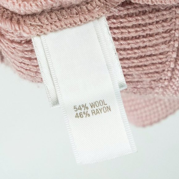 St. John Resort 2013 Blush Wool Peplum Sweater - Picture 6 of 8